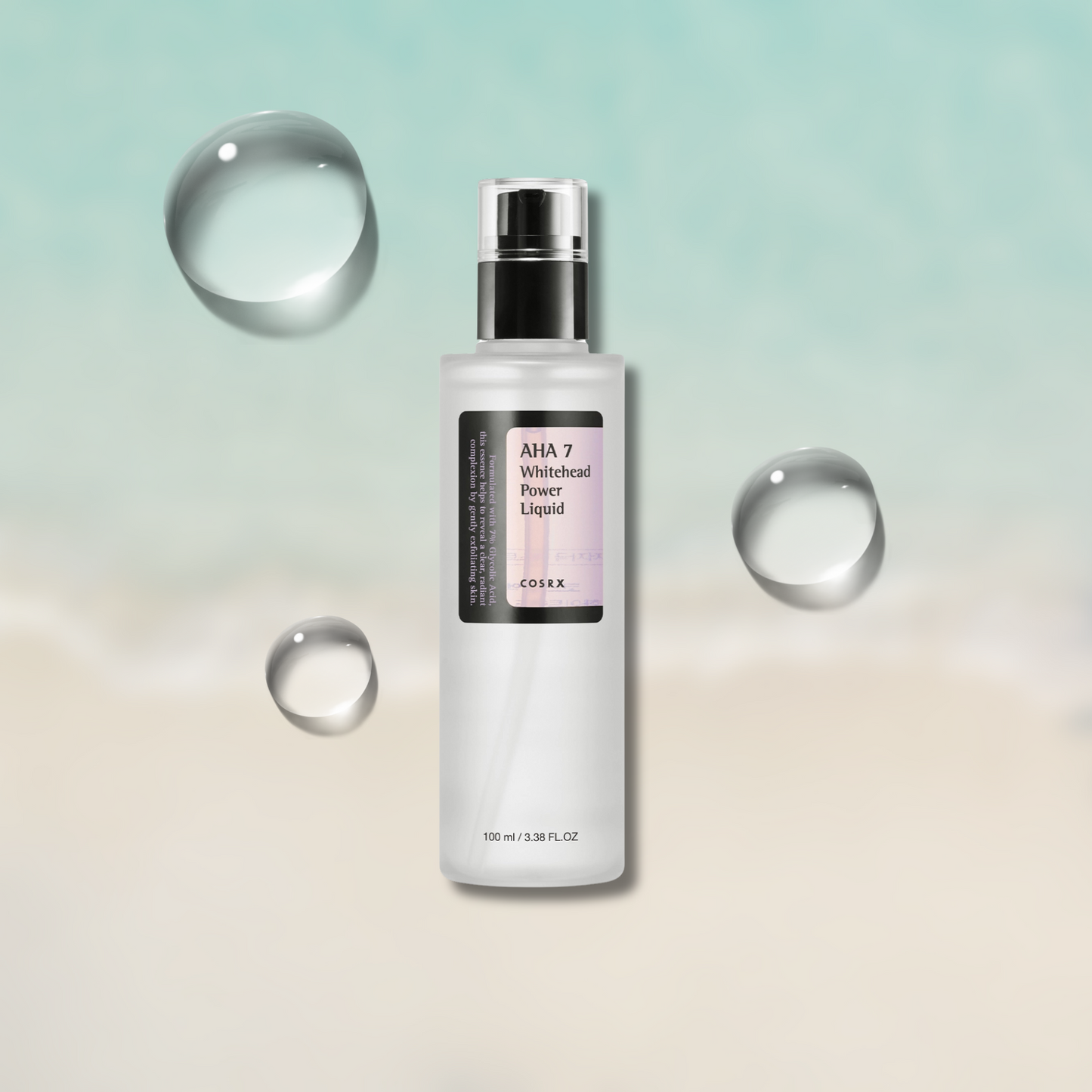 COSRX - HÁMLASZTÓ MITESZERELTÁVOLÍTÓ - AHA 7 Whitehead Power Liquid