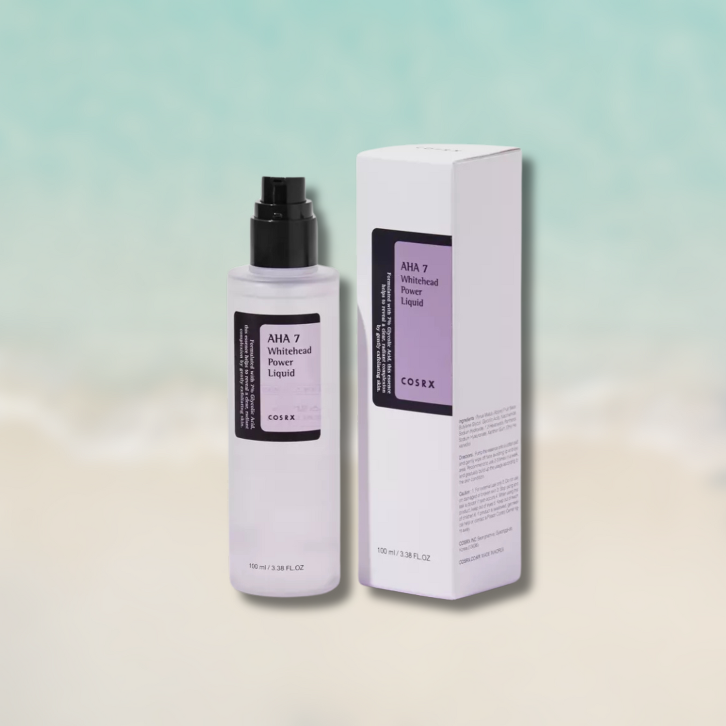 COSRX - HÁMLASZTÓ MITESZERELTÁVOLÍTÓ - AHA 7 Whitehead Power Liquid