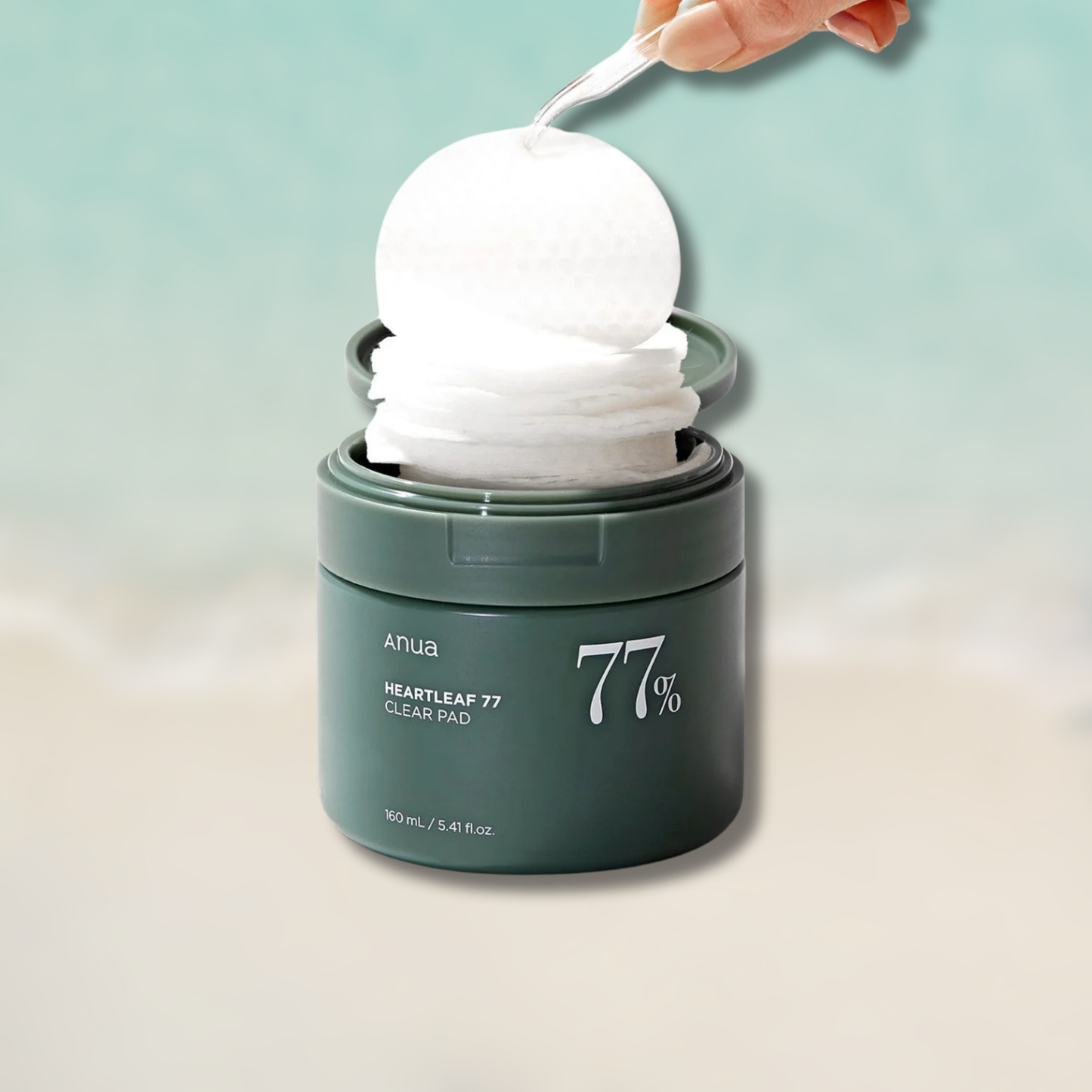 Anua TONIZÁLÓ PÁRNÁK - Heartleaf 77% toner pads