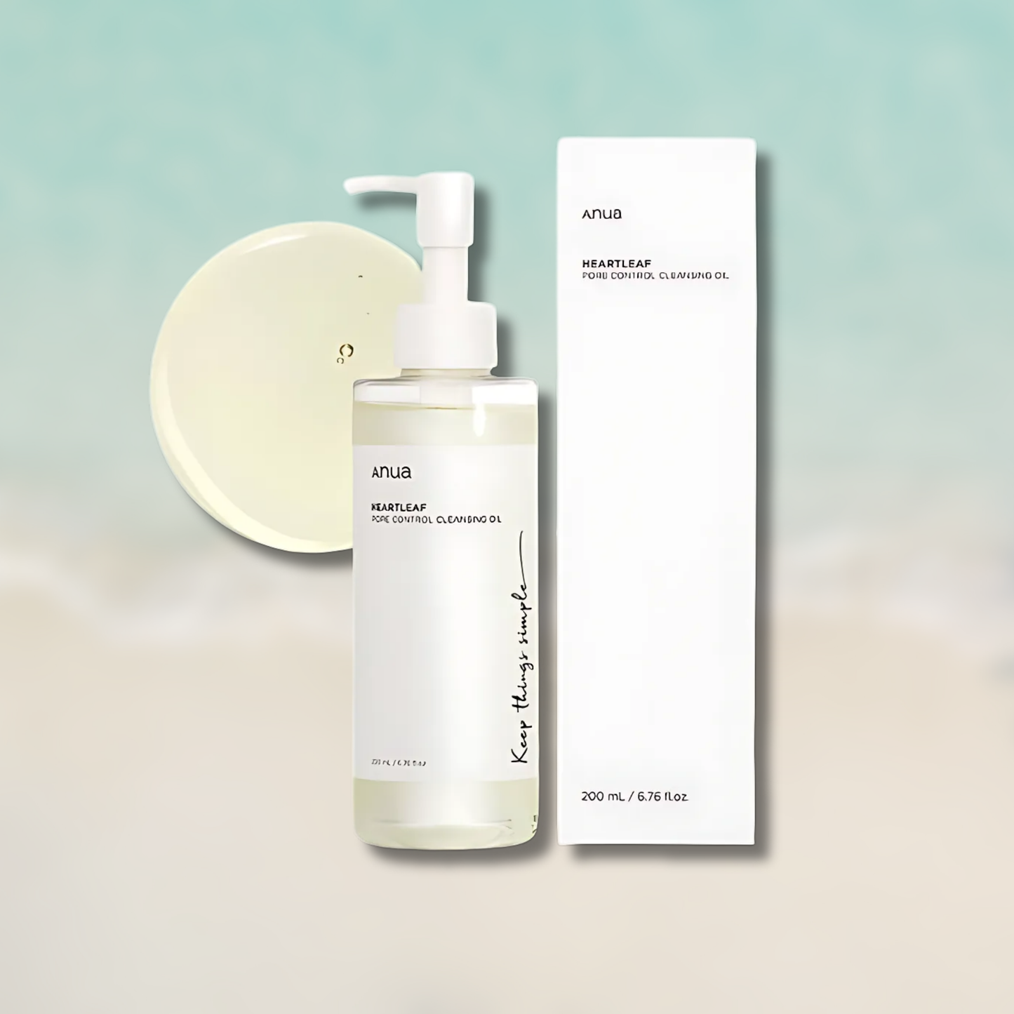 Anua -SMINKLEMOSÓ OLAJ- Heartleaf pore control cleansing oil 200ml