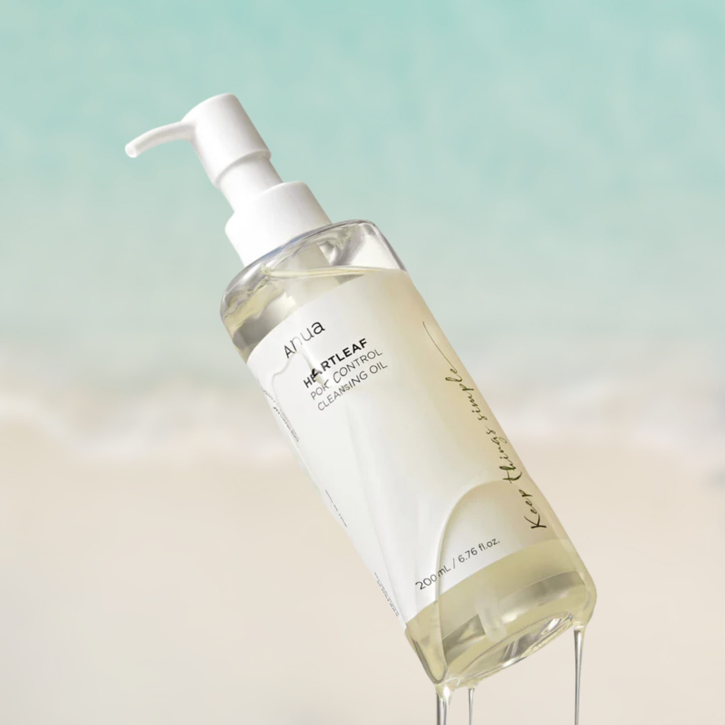 Anua -SMINKLEMOSÓ OLAJ- Heartleaf pore control cleansing oil 200ml