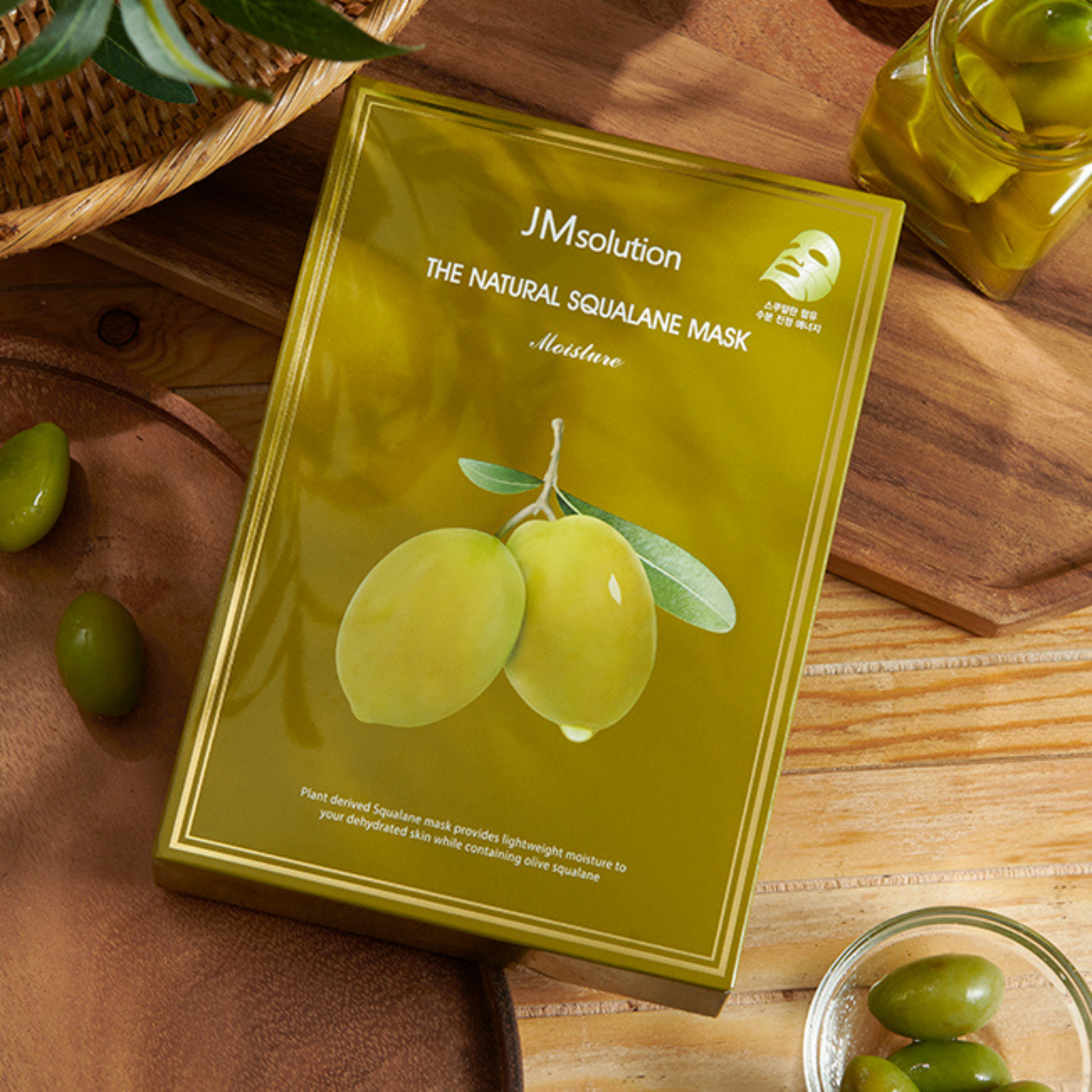 JMsolution -FÁTYOLMASZK- The Natural Squalane Mask Moisture