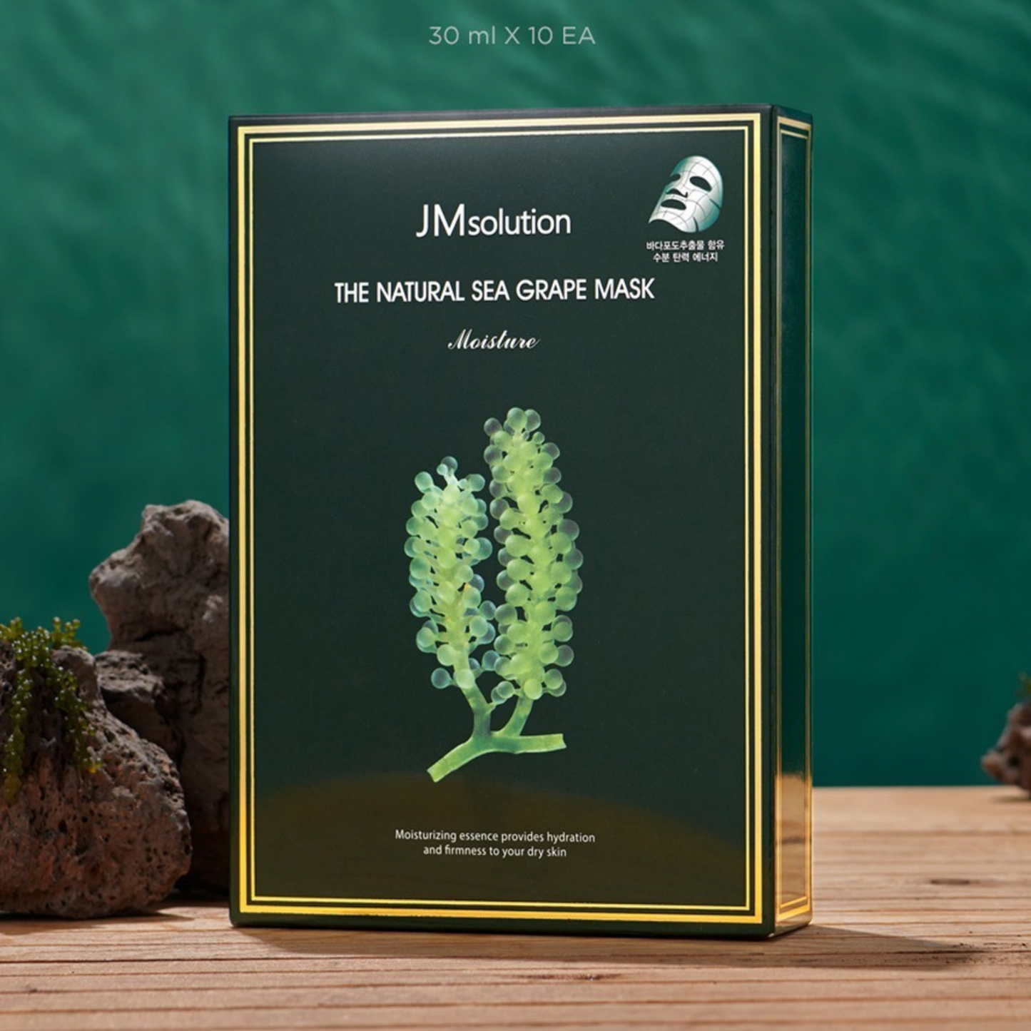 JMsolution -FÁTYOLMASZK- The Natural Sea Grape Mask Moisture
