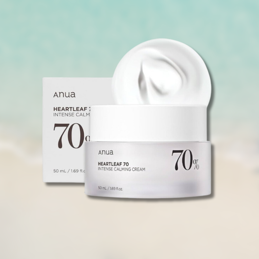 Anua -NYUGTATÓ KRÉM- heartleaf 70% intense calming cream 50ml