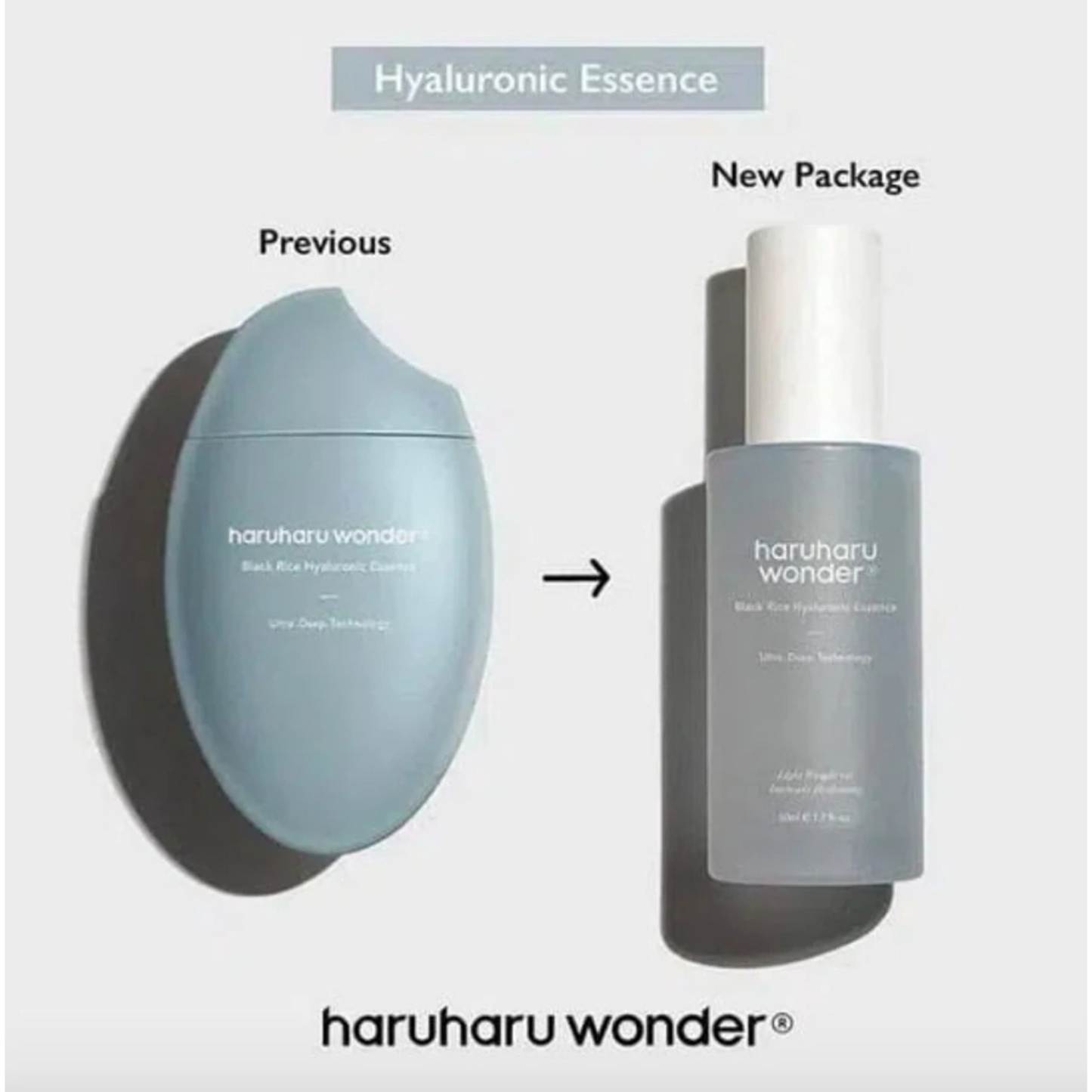 HaruHaru Wonder - SZÉRUM - Black Rice Hyaluronic Essence 50ml