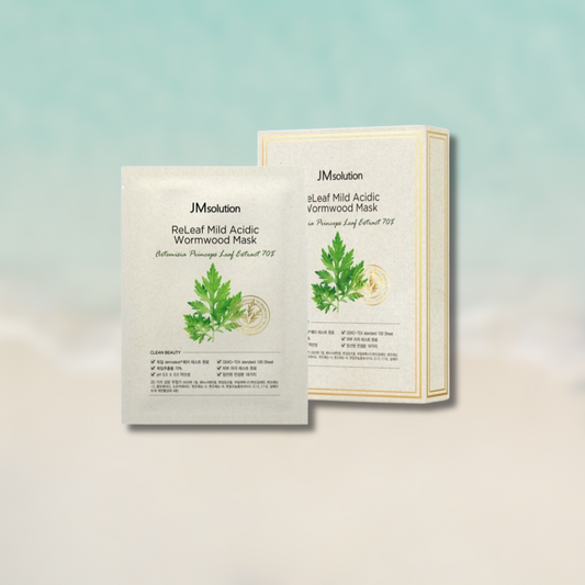 JMsolution -FÁTYOLMASZK- ReLeaf Mild Acidic Wormwood Mask